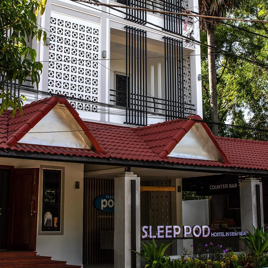 סיאם ריפ Sleep Pod Hostel מראה חיצוני תמונה